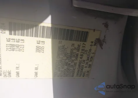 2014 Nissan Maxima 3.5 Sv from USA, damaged, VIN 1N4AA5APXEC482837